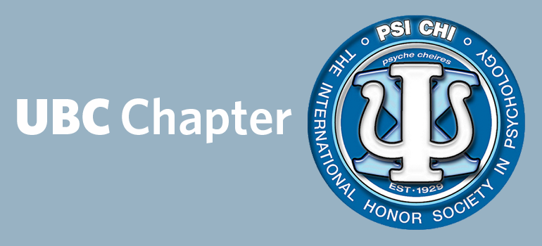 Home Page | Psi Chi – UBC Chapter